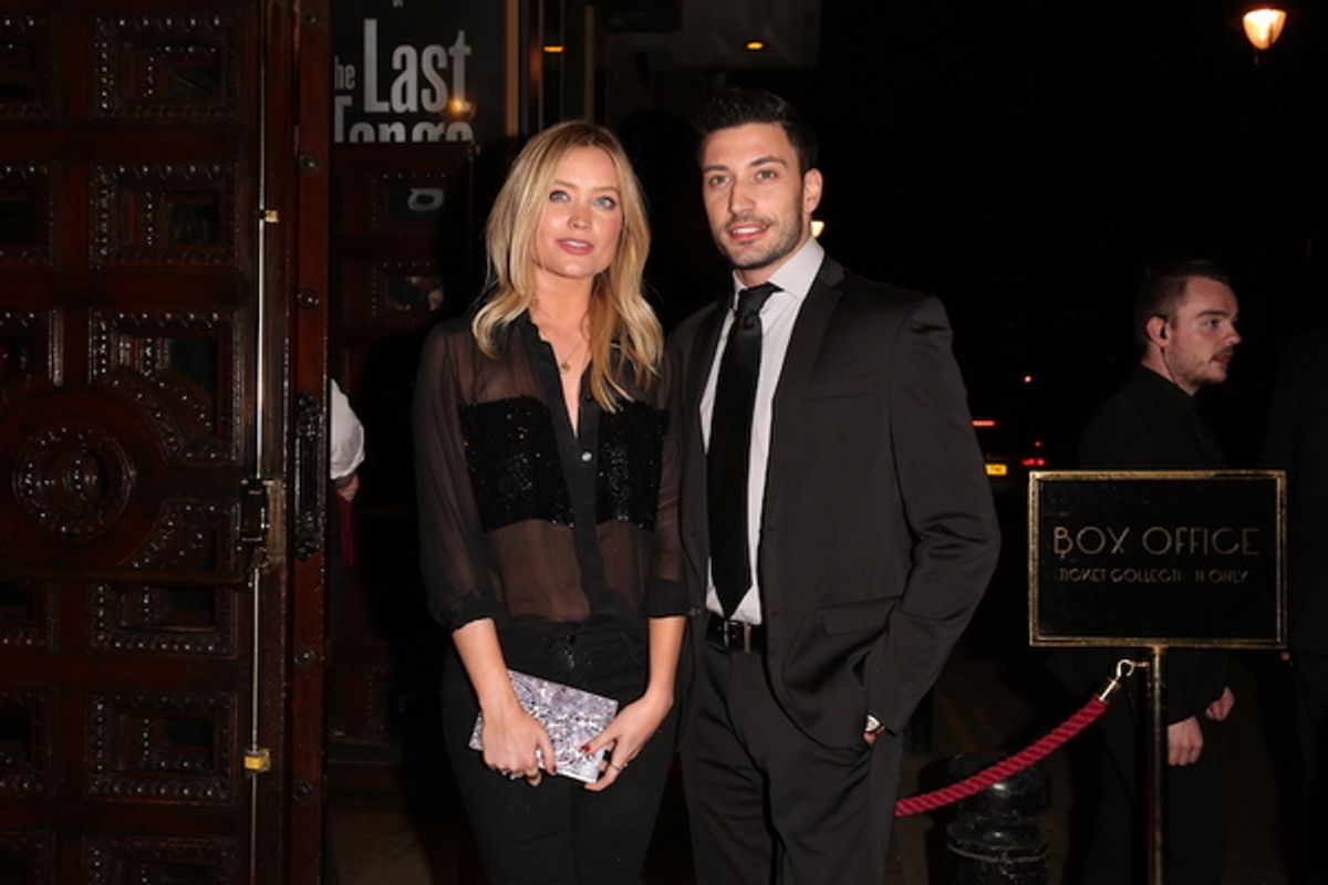 Laura Whitmore and Giovanni Pernice at 