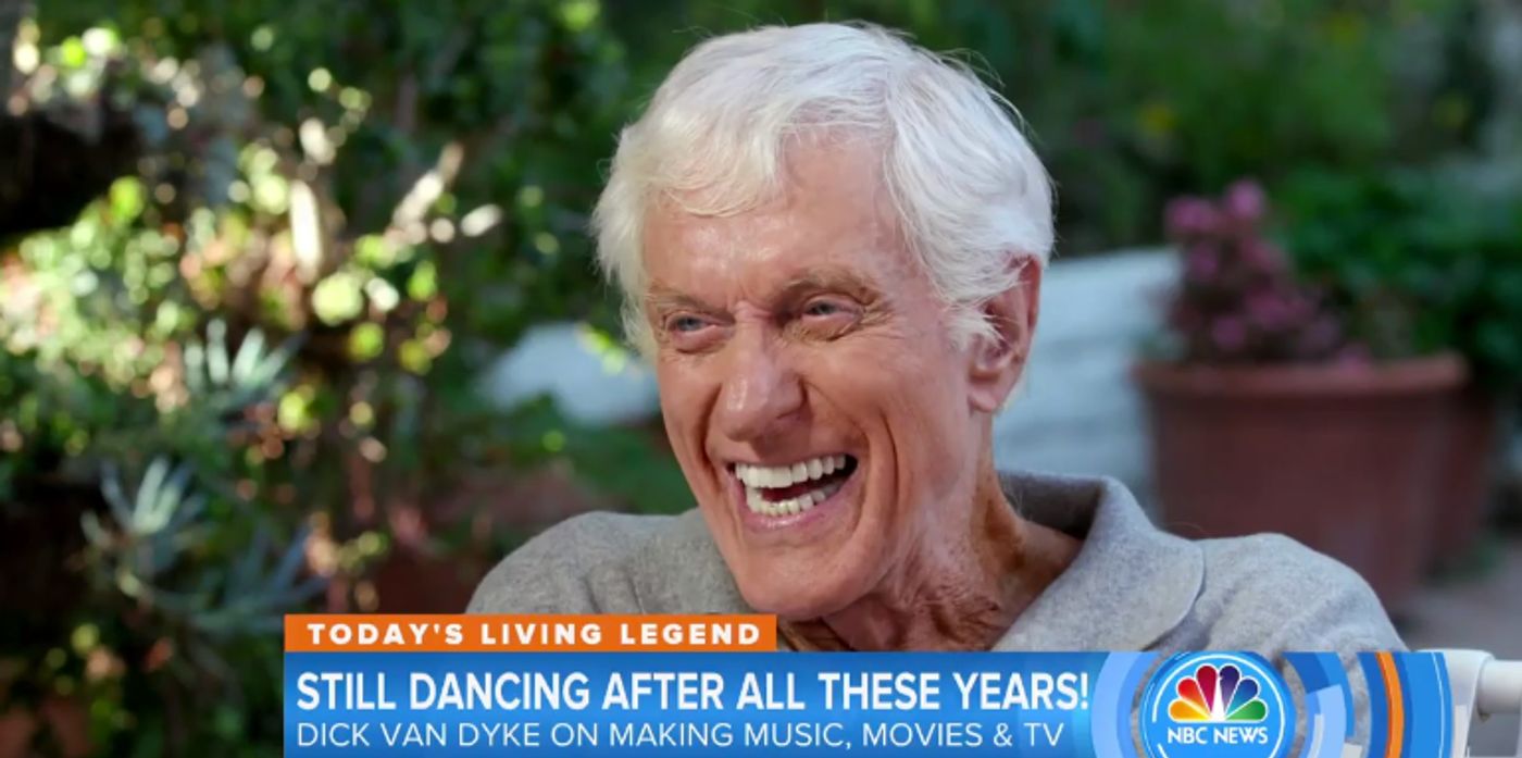 VIDEO: Dick Van Dyke Reveals: 'I Would Love to Sing & Dance' in MARY POPPINS Sequel  Image