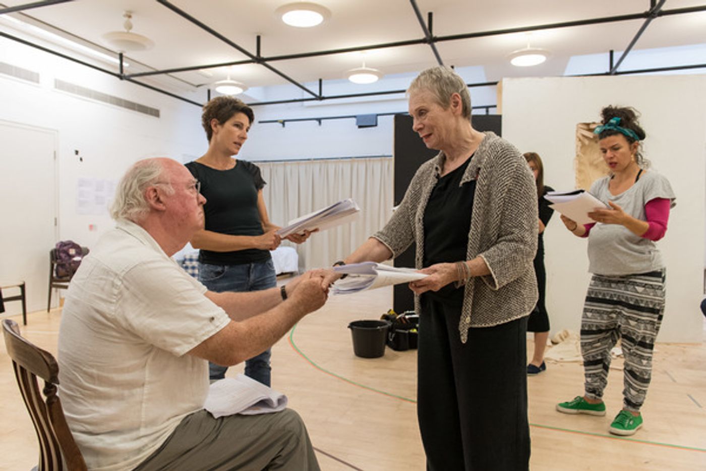 Photo Flash: In Rehearsal with Tamsin Greig and More for 'THE INTELLIGENT HOMOSEXUAL'S GUIDE...' at Hampstead  Image