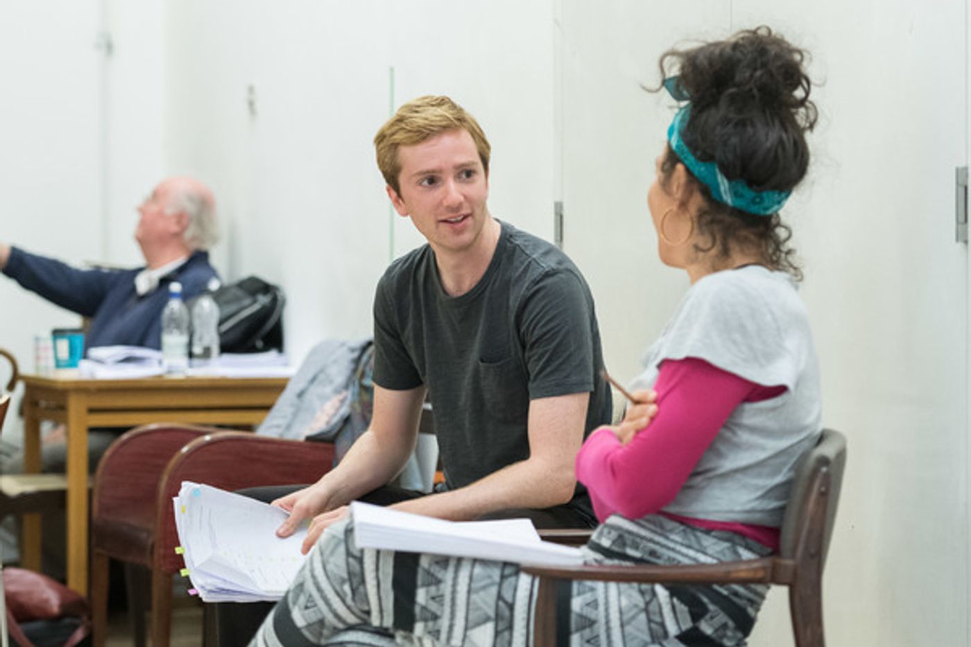 Photo Flash: In Rehearsal with Tamsin Greig and More for 'THE INTELLIGENT HOMOSEXUAL'S GUIDE...' at Hampstead  Image