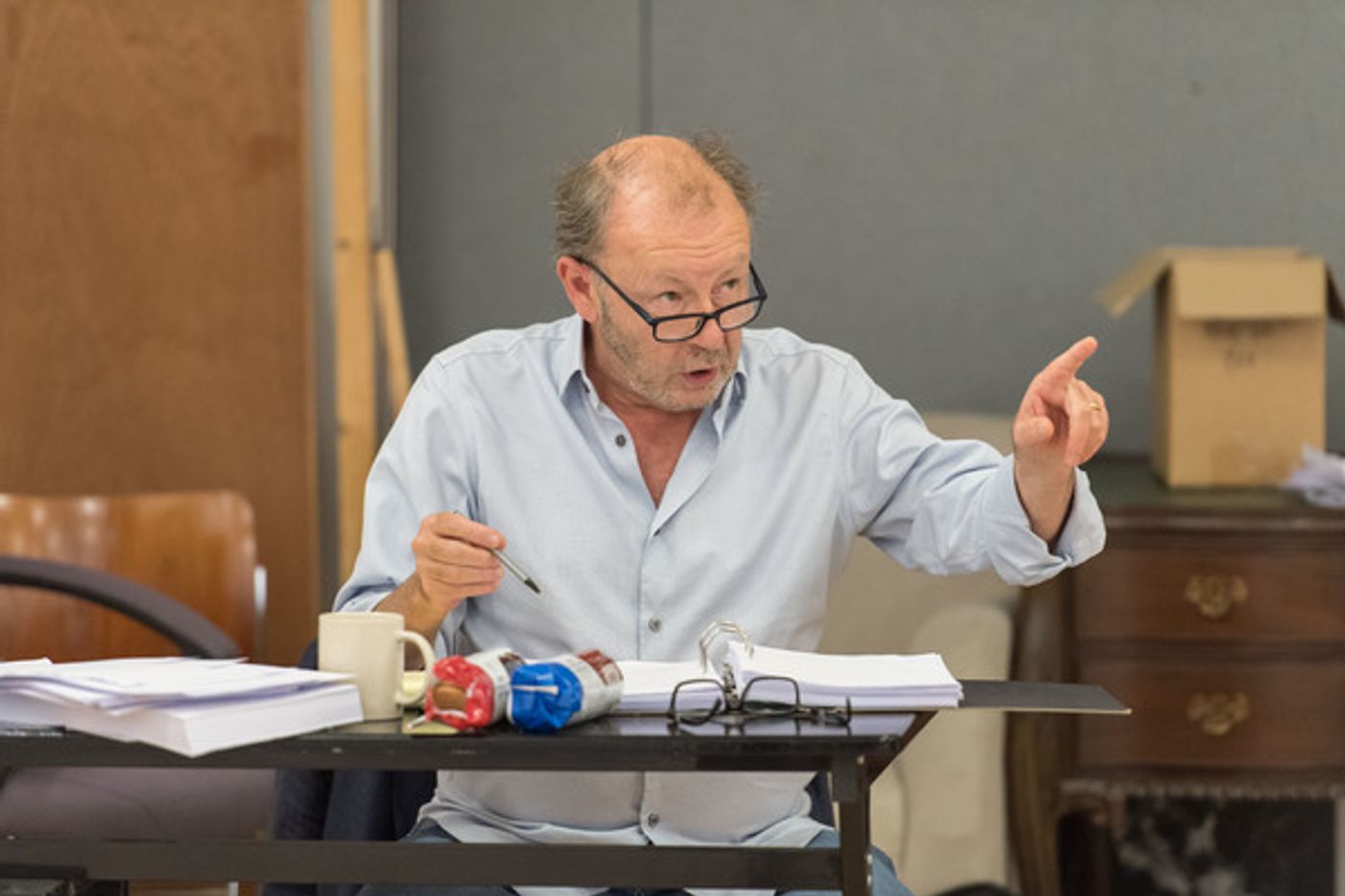 Photo Flash: In Rehearsal with Tamsin Greig and More for 'THE INTELLIGENT HOMOSEXUAL'S GUIDE...' at Hampstead  Image