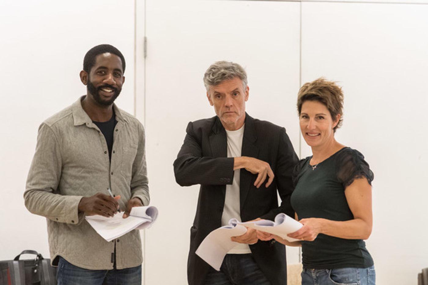 Photo Flash: In Rehearsal with Tamsin Greig and More for 'THE INTELLIGENT HOMOSEXUAL'S GUIDE...' at Hampstead  Image