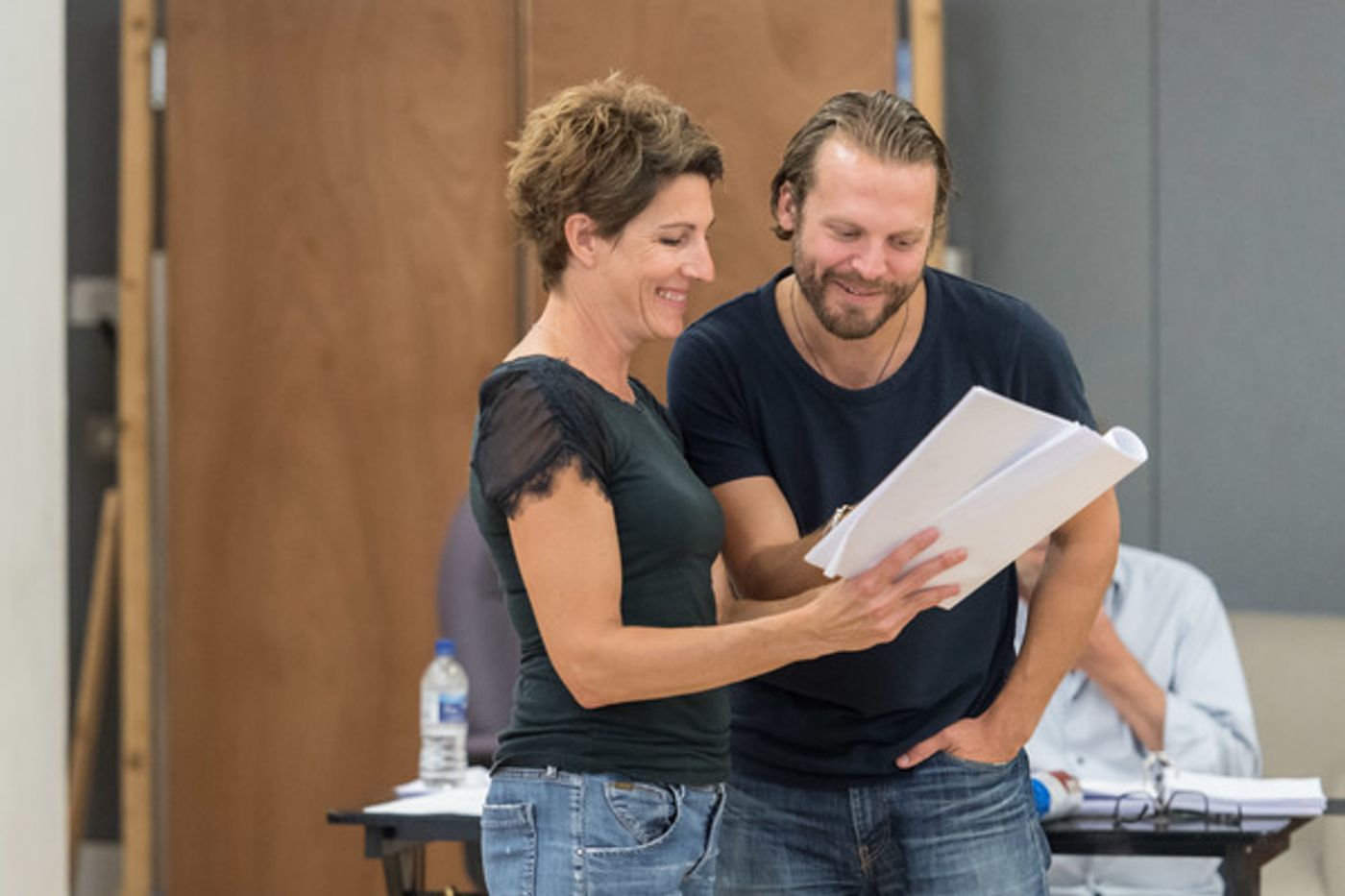 Photo Flash: In Rehearsal with Tamsin Greig and More for 'THE INTELLIGENT HOMOSEXUAL'S GUIDE...' at Hampstead  Image