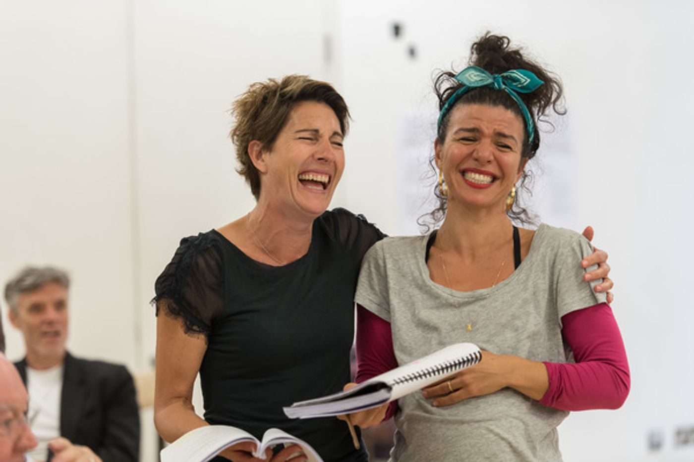 Photo Flash: In Rehearsal with Tamsin Greig and More for 'THE INTELLIGENT HOMOSEXUAL'S GUIDE...' at Hampstead  Image