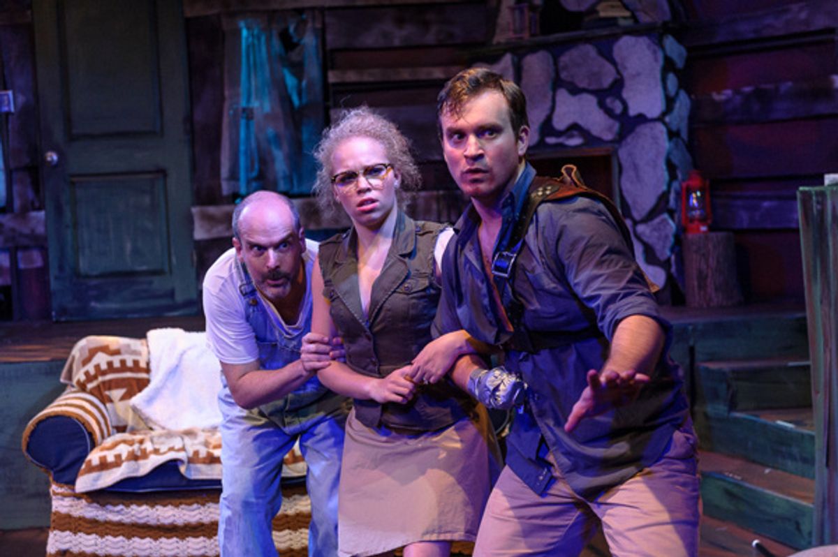 Peter Boyer, Angeleaza Anderson, and Benjamin Stoll at 