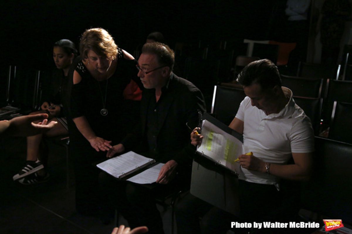  Janine Nina Trevens, Patrick Page and B. D. Wong  at 