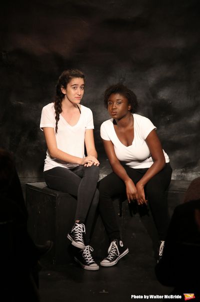 Maya Ifrah and Subiya Mboya from TADA! Youth Theater  Photo