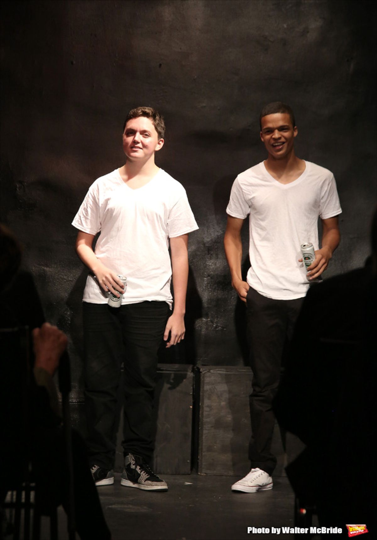 Thomas Vaethroeder and Benjamin Schendler-Terry from TADA! Youth Theater  at 