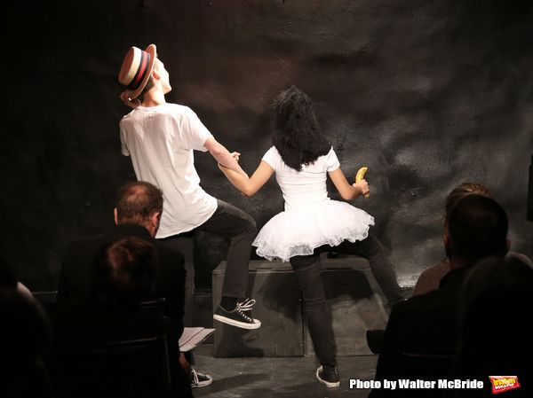 Angela George and Vann Strasen from TADA! Youth Theater  Photo