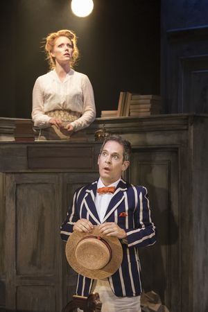Clare Foster and Tom Hollander Photo