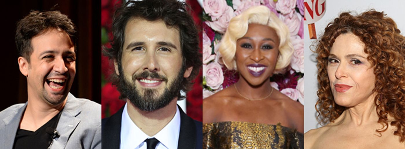 Lin-Manuel Miranda, Josh Groban, Bernadette Peters, Cynthia Erivo and More Set for STRONGER TOGETHER to Support Hillary Clinton  Image