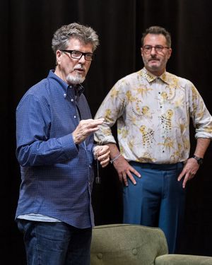  Robert Egan and Jon Robin Baitz Photo