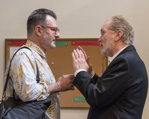 Jon Robin Baitz and Harry Groener Photo