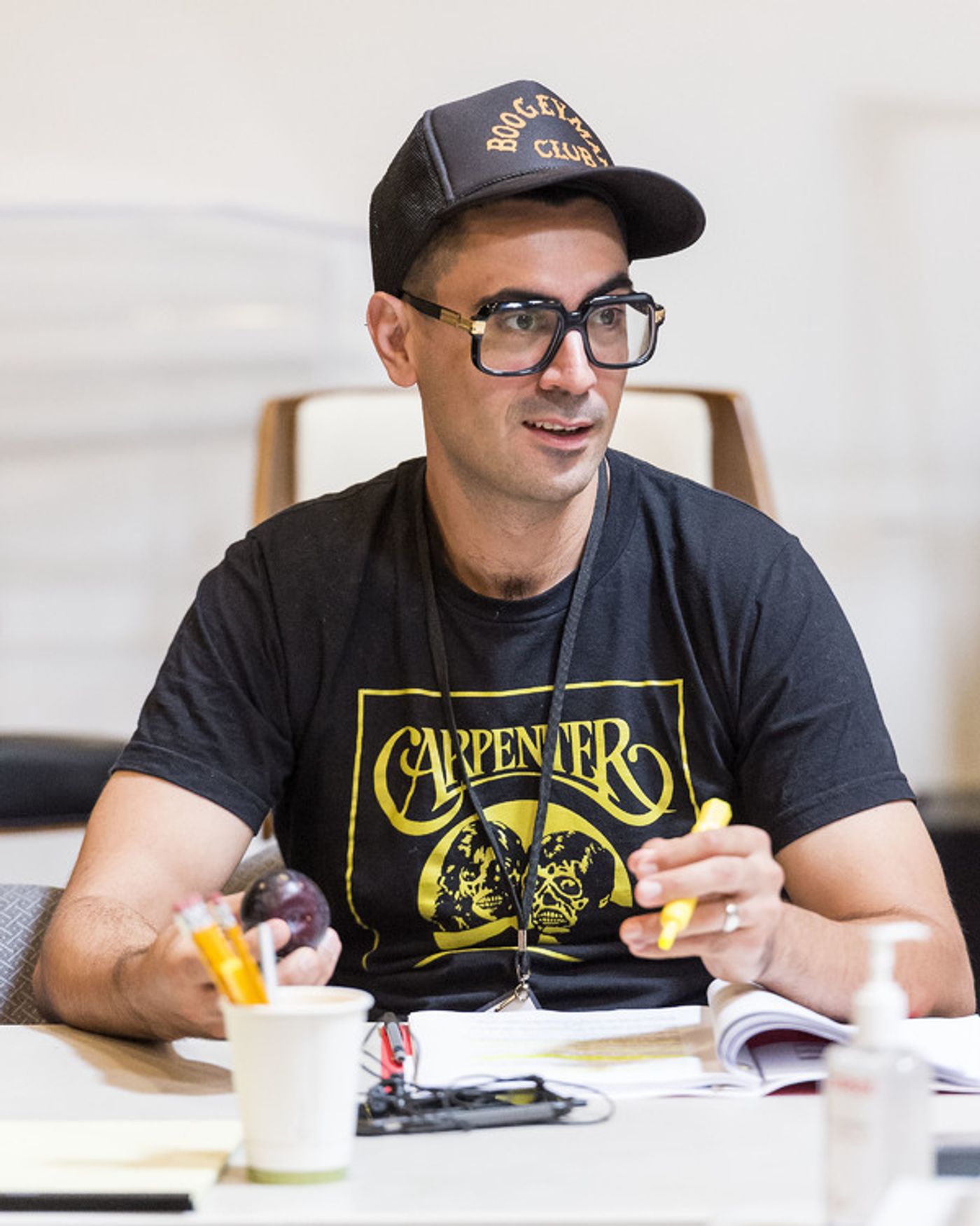 Photo Flash: In Rehearsal with Jon Robin Baitz's VICUNA World Premiere at the Douglas  Image