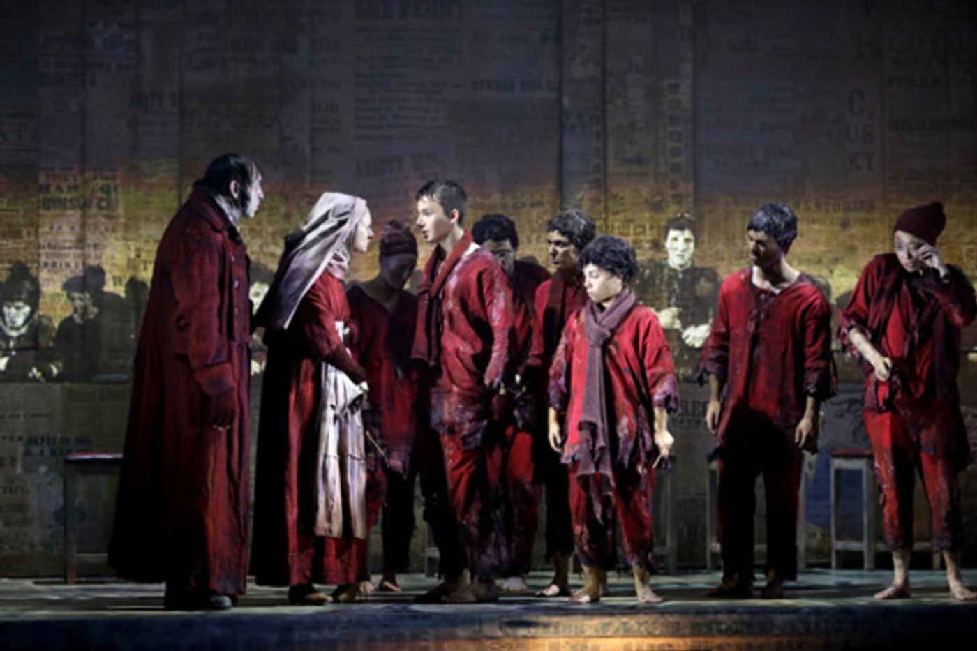 Photo Flash: First Look at OLIVER TWIST, THE MUSICAL in Paris Photo Flash: First Look at OLIVER TWIST, THE MUSICAL in Paris Image