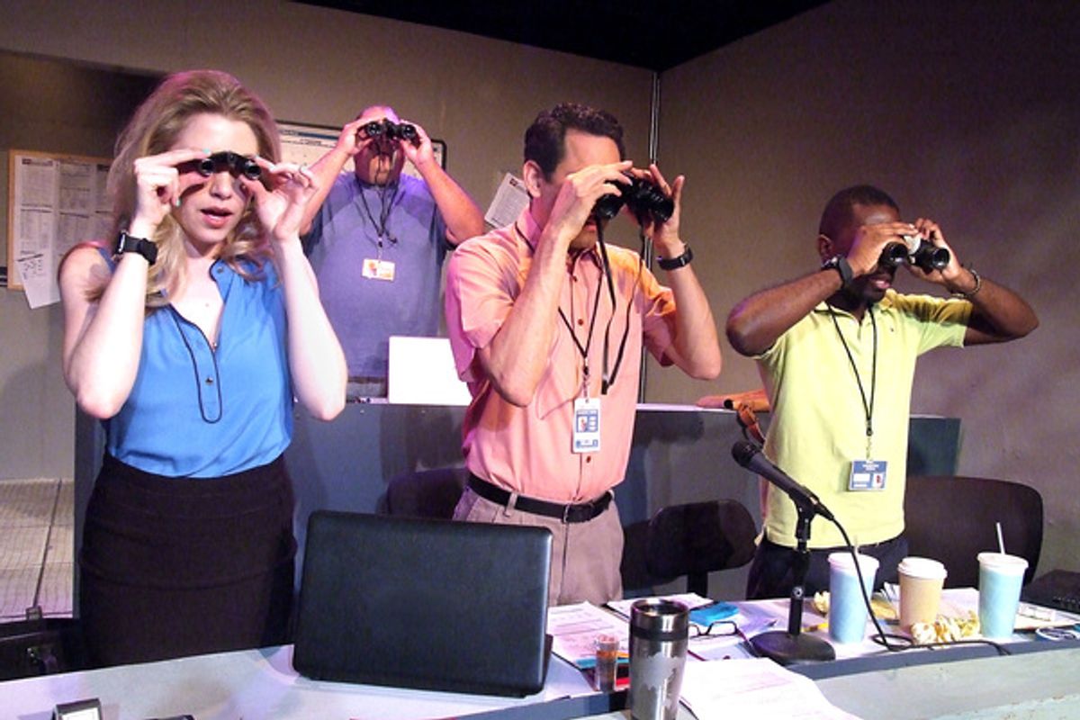 Annie Abrams, David Babich, 
Troy Metcalf and Dennis Pearson
Photo by Ed Krieger at 