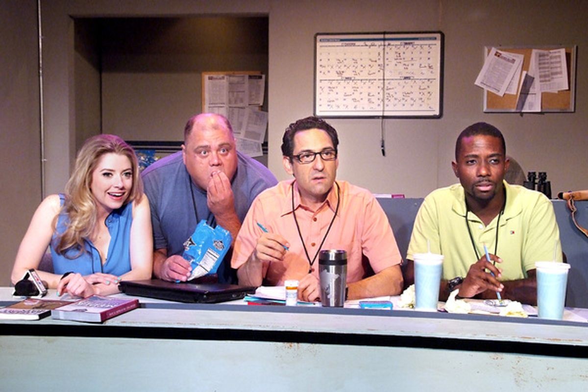 Annie Abrams, David Babich, 
Troy Metcalf and Dennis Pearson
Photo by Ed Krieger at 