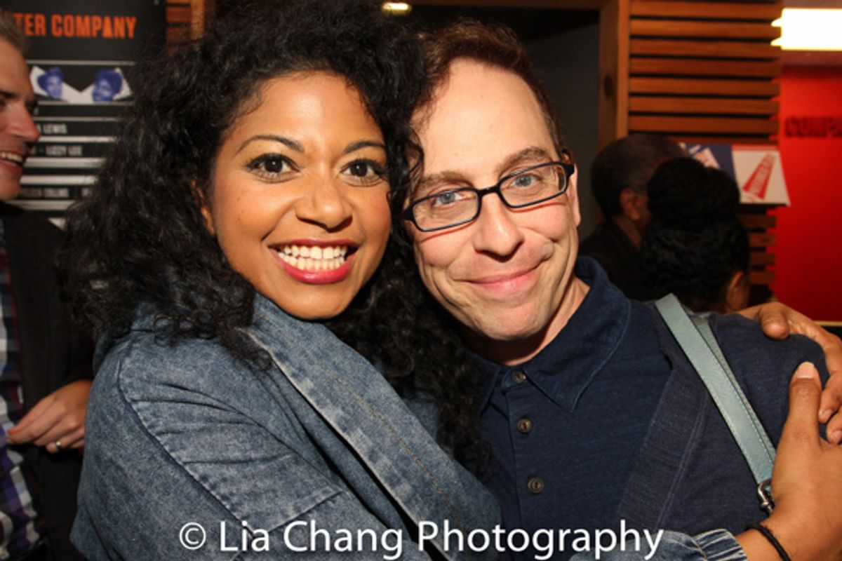 Rebecca Naomi Jones and Garth Kravits at 