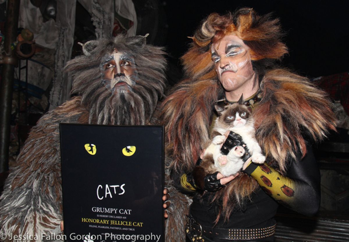 Quentin Earl Darrington, Tyler Hanes and Grumpy Cat at 