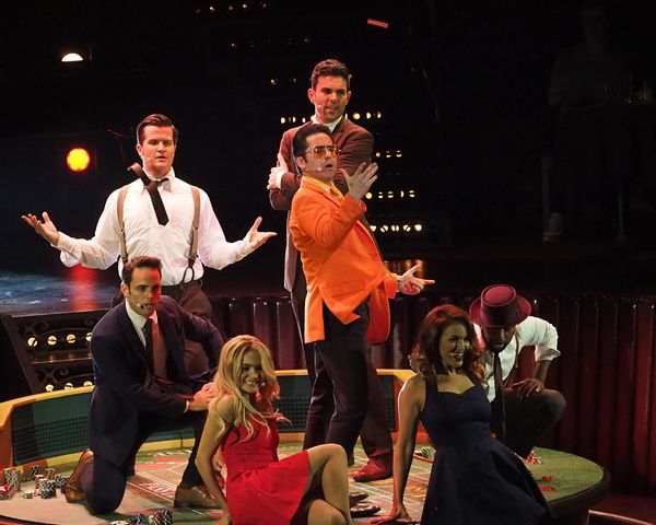 Justin Mortelliti, Doug Kreeger, Lindsey Gort, John Lloyd Young, Zak Resnick, Olivia  Photo