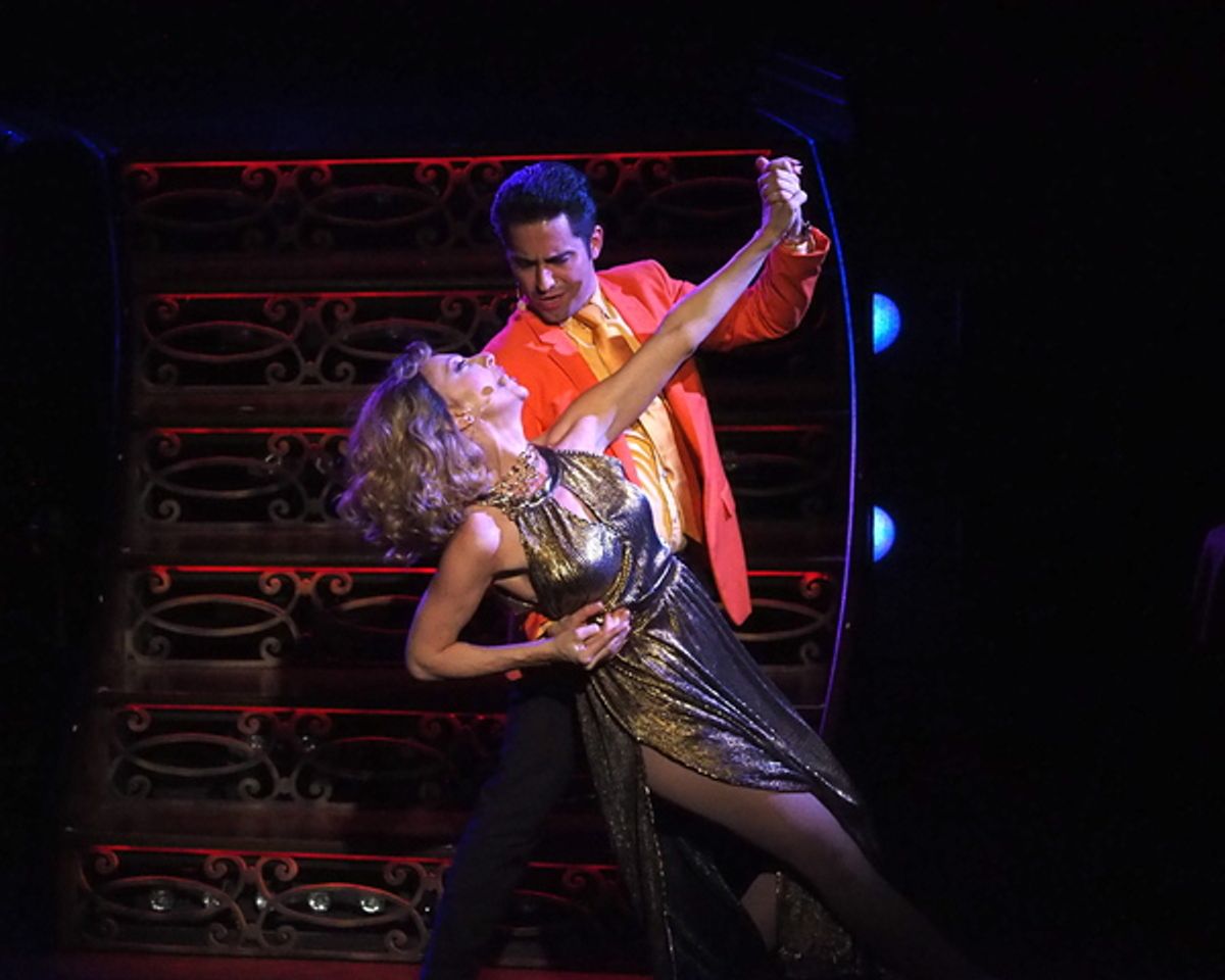 Carmen Cusack and John Lloyd Young at 