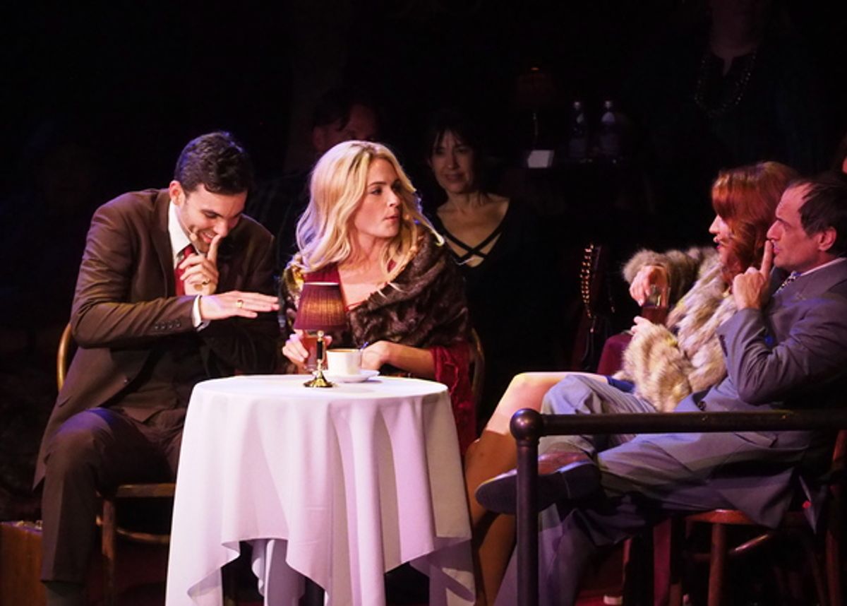 Zak Resnick, Lindsey Gort, Olivia Harris, and Jason Paige at 