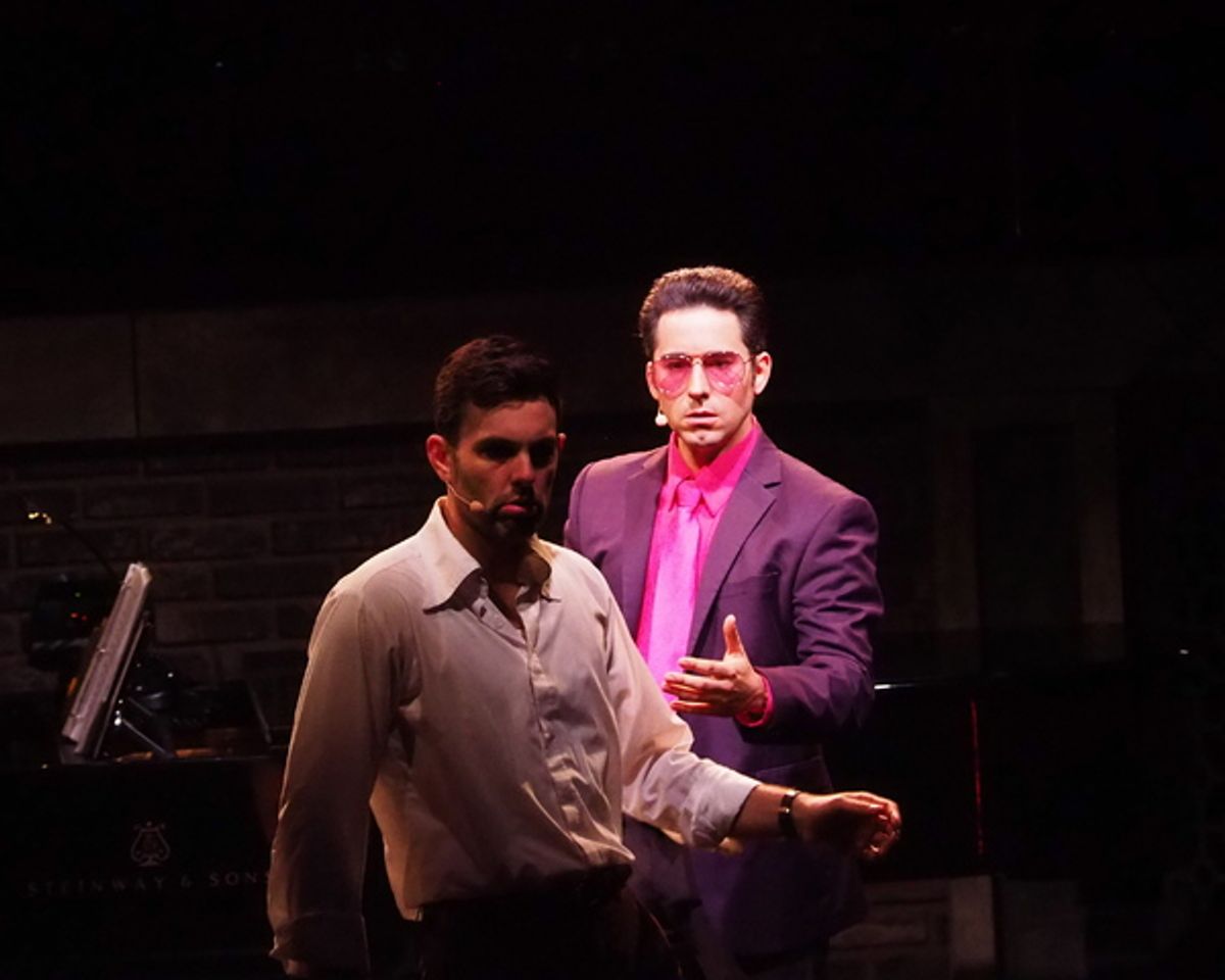 Zak Resnick and John Lloyd Young at 
