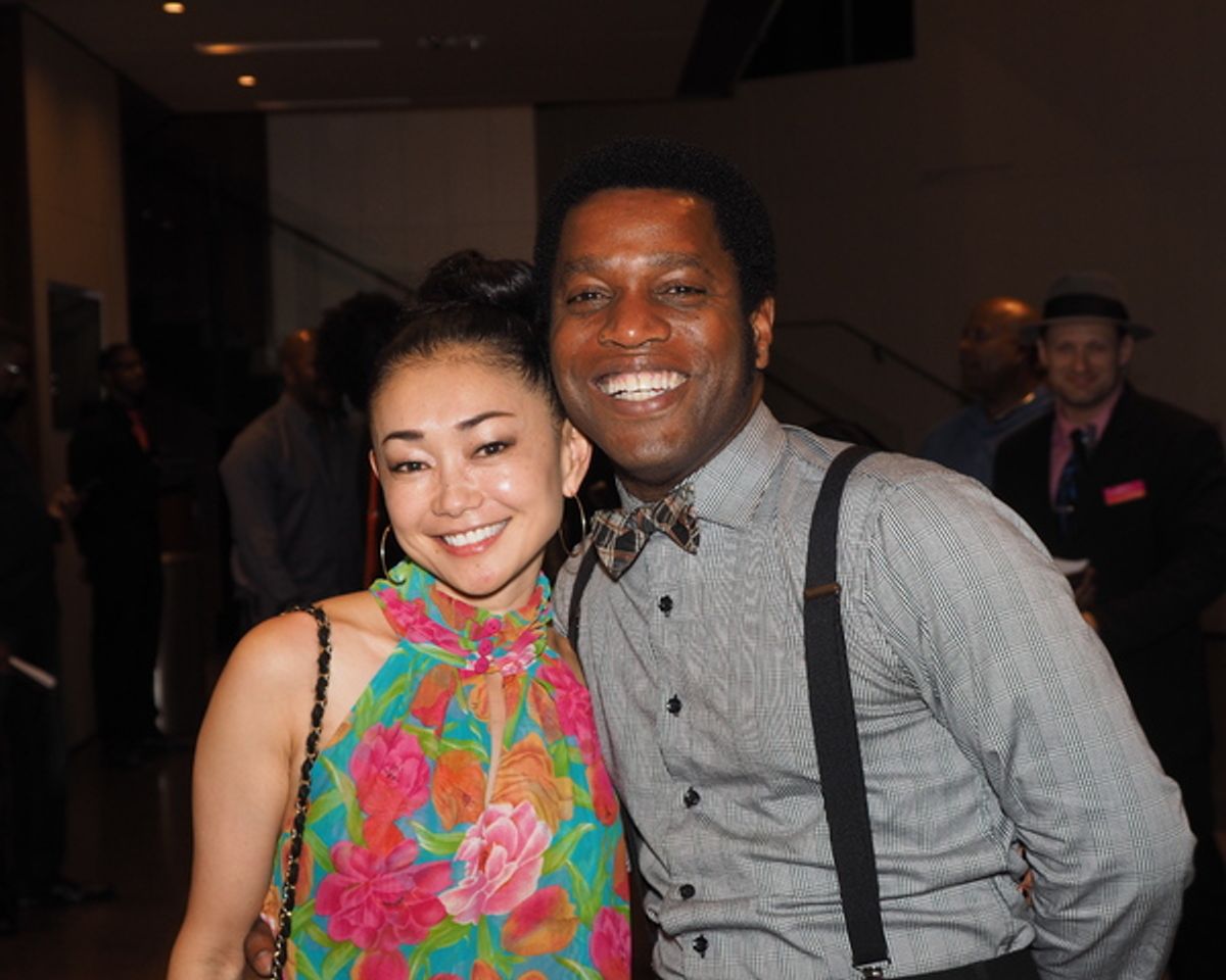 Associate  Sumie Maeda and Ty Taylor at 