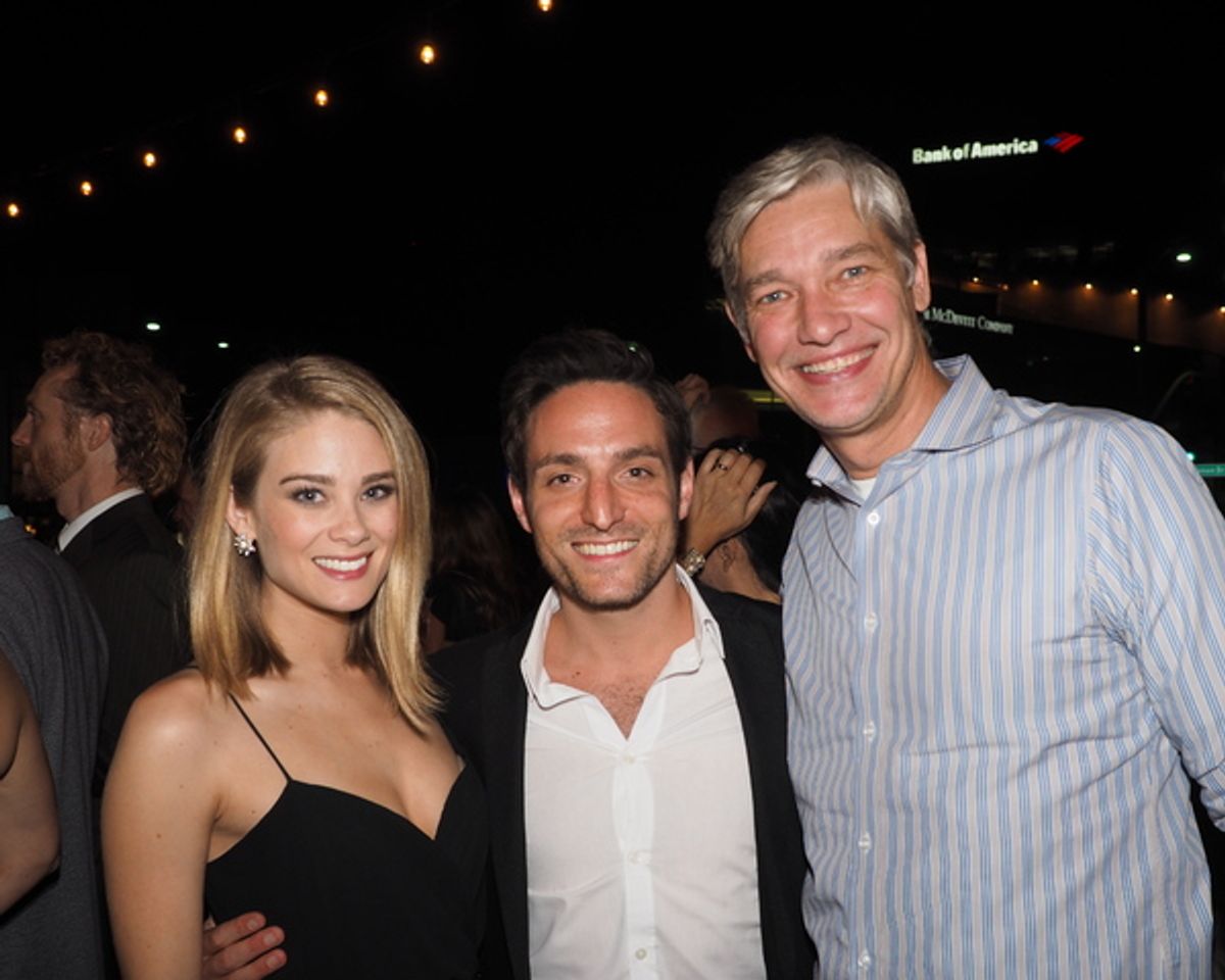 Kim Matula, Ben D. Goldberg, and Christopher Youngman at 