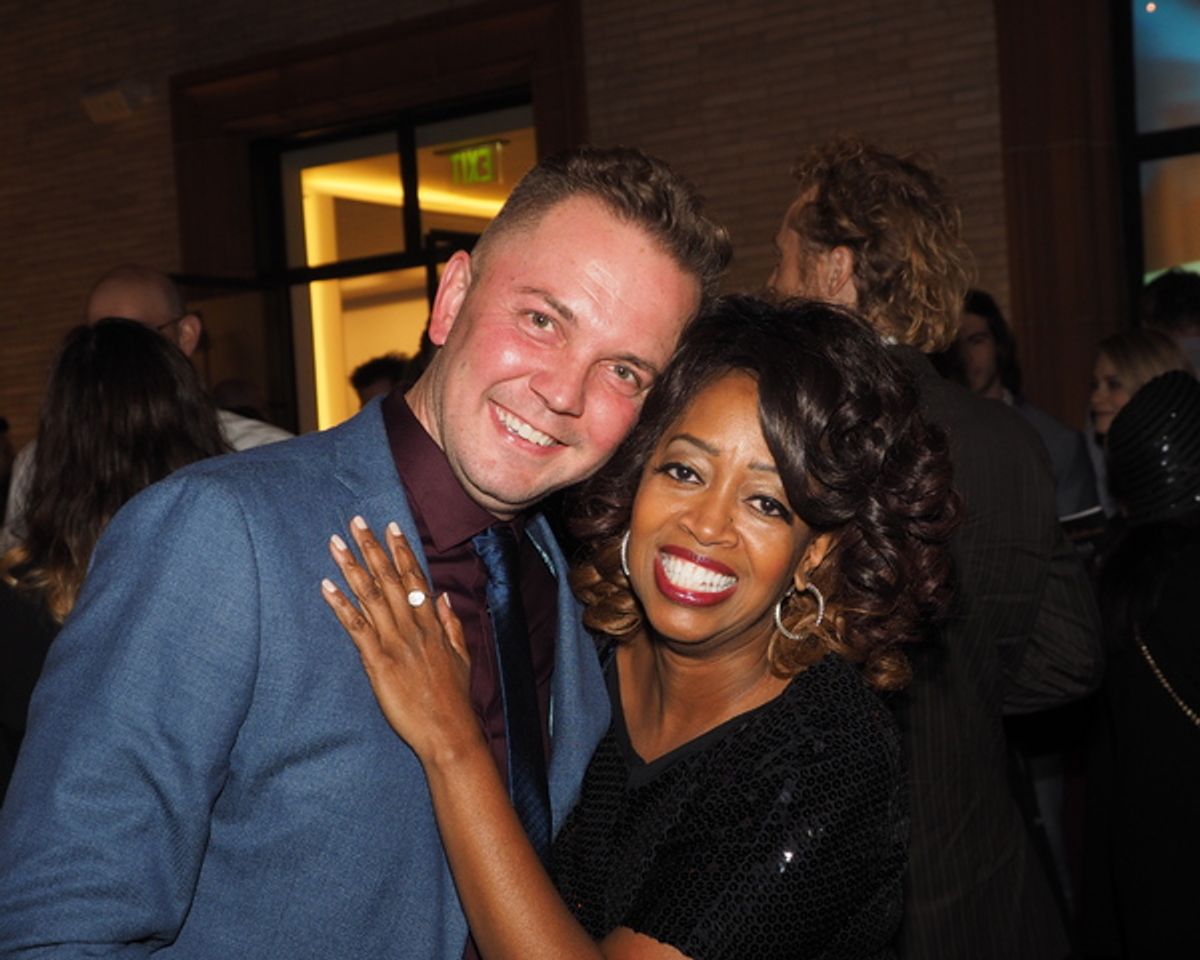 Shane Scheel and Jennifer Leigh Warren at 