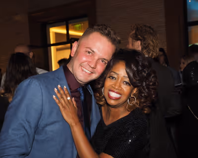Shane Scheel and Jennifer Leigh Warren Photo