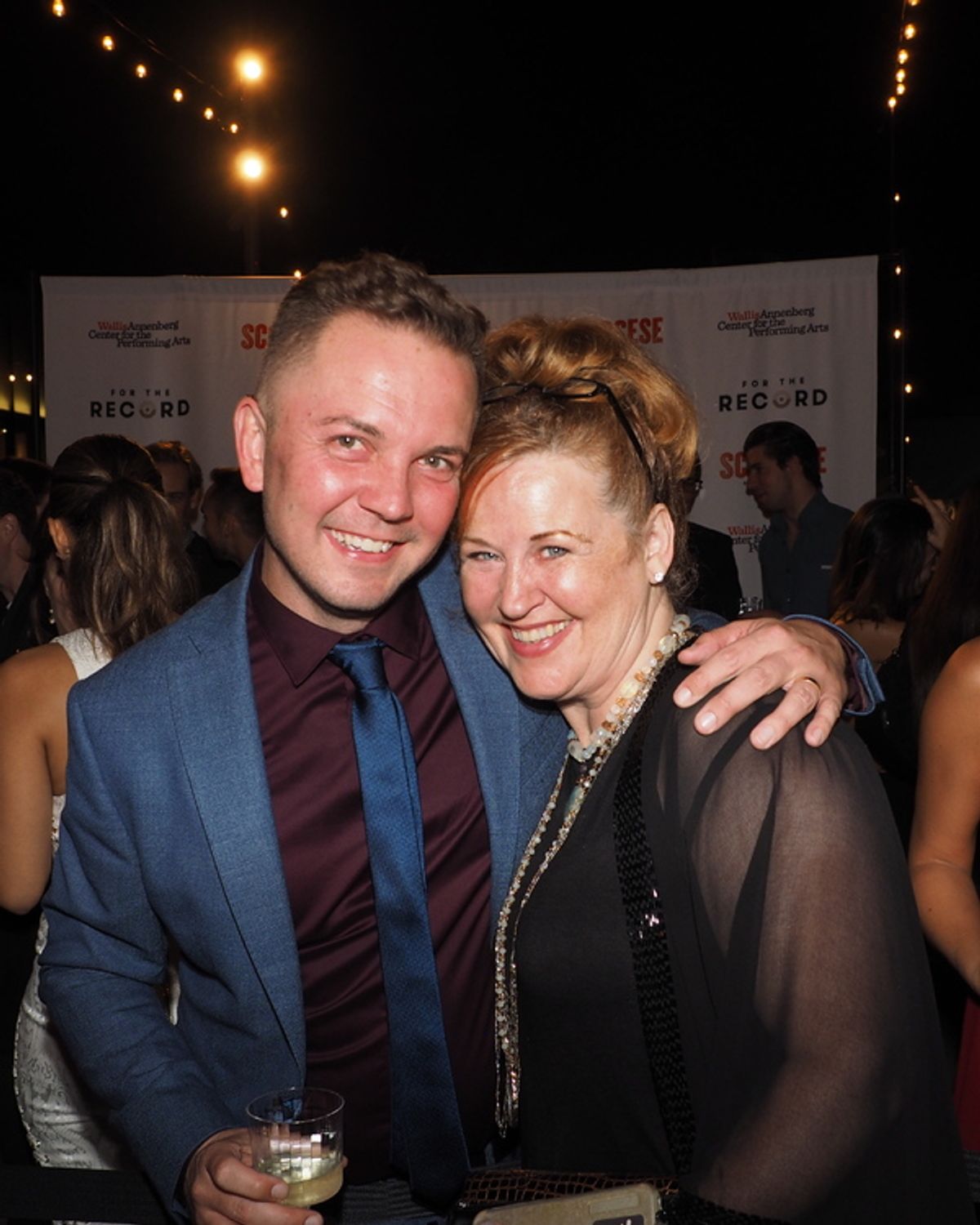 Shane Scheel and Producer Siobhan O'Neill at 