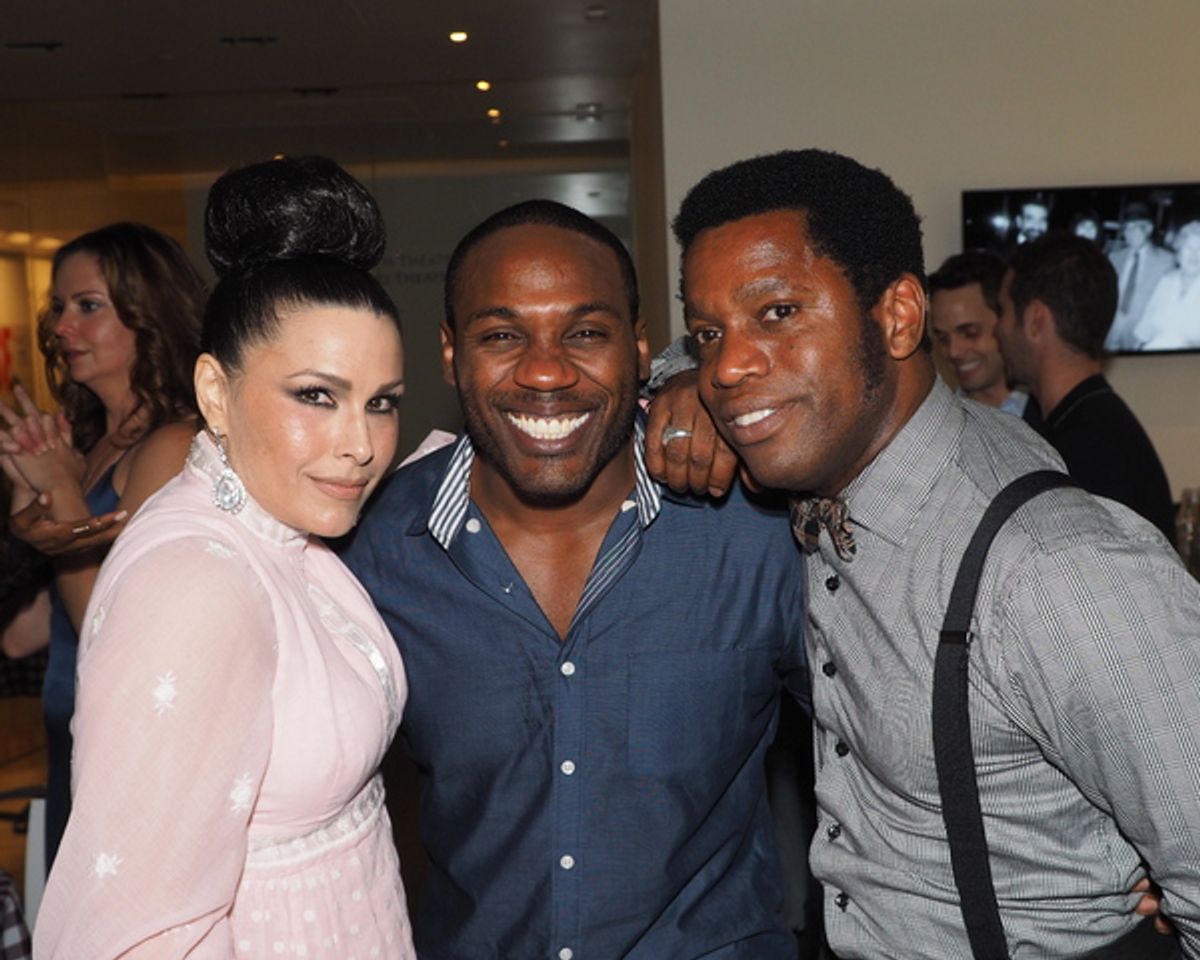 Tomasina Abate, Rogelio Douglas, Jr., and Ty Taylor at 