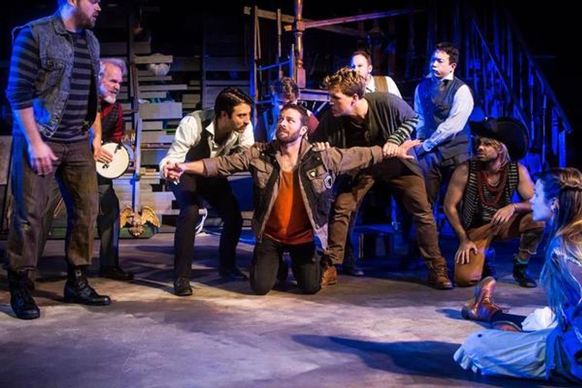 Spencer Johnson, Michael Heimos, Aric Martin, Jonathan Beran, Chandler David, Tristan Griffin, Daniel Koh, Jordan William Segal and Annie Claire Hudson  at 