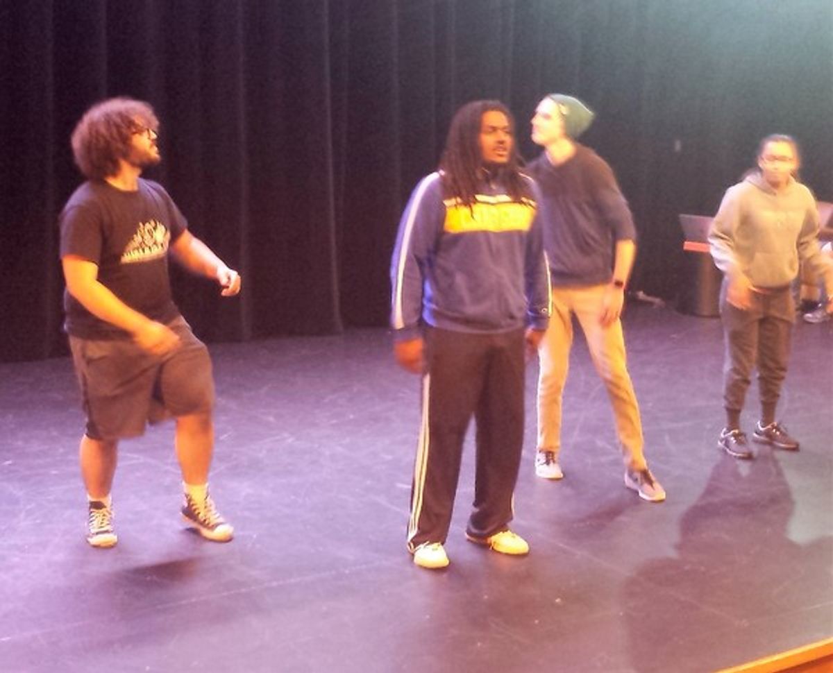 Zach Fontanez, Greg Pease, Jon Mitsiaris, and Rose-Emma Lambridis at 