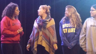 Francesca Fontanez, Stacey Huth, Erica Quaedvlieg, and Dalimar Irizarry Photo