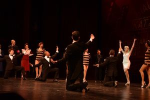 Ashley Spencer and The Cast of The Producers Take Opening Night Bows @ BroadwayWorld Ashley Spencer and The Cast of The Producers Take Opening Night Bows Photo