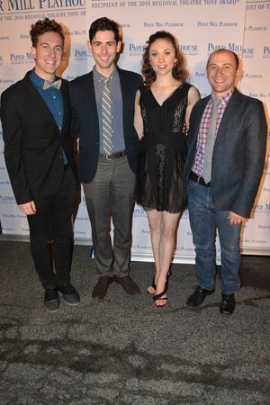 Jesse Carrey-Beaver, Brad Frenette, Kate Wesler and Michael Biren @ BroadwayWorld Jesse Carrey-Beaver, Brad Frenette, Kate Wesler and Michael Biren Photo
