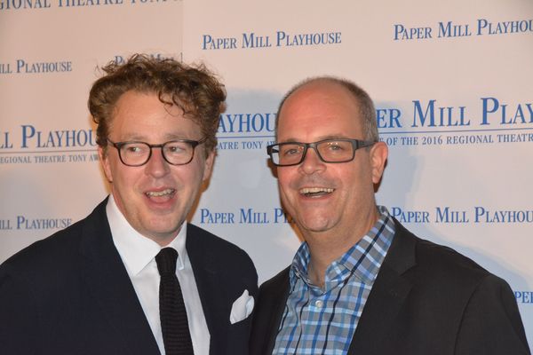 David Stephenson and Brad Oscar Photo