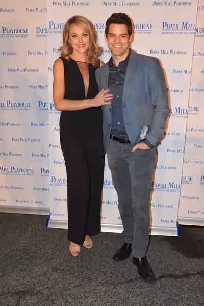 Ashley Spencer and Jeremy Jordan Photo