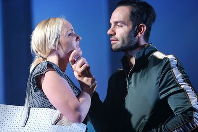Kerry Ellis and Ramin Karimloo Photo