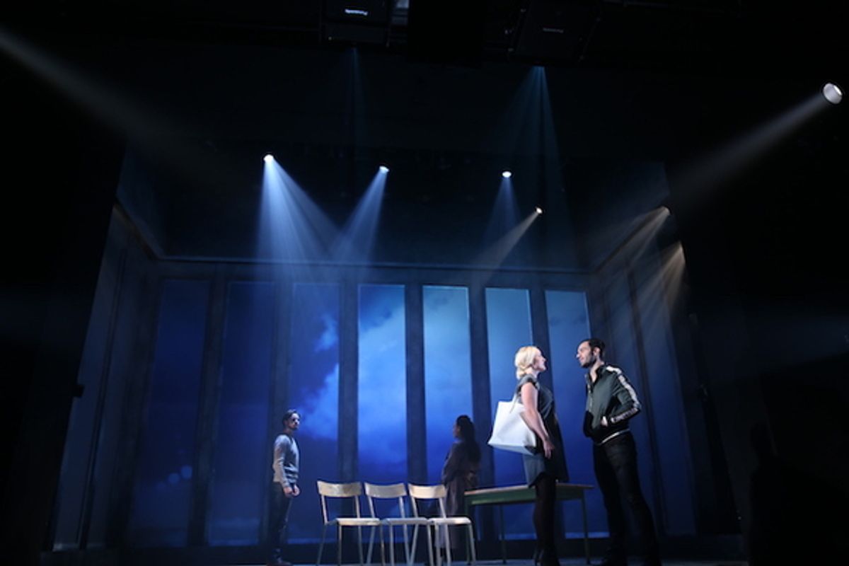 Norman Bowman, Victoria Hamilton-Barritt, Kerry Ellis and Ramin Karimloo at 