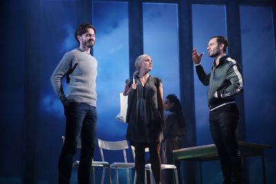 Norman Bowman, Kerry Ellis and Ramin Karimloo Photo