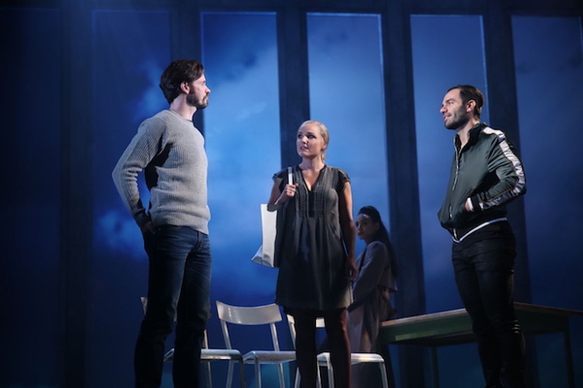 Norman Bowman, Kerry Ellis and Ramin Karimloo at 