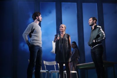 Norman Bowman, Kerry Ellis and Ramin Karimloo Photo
