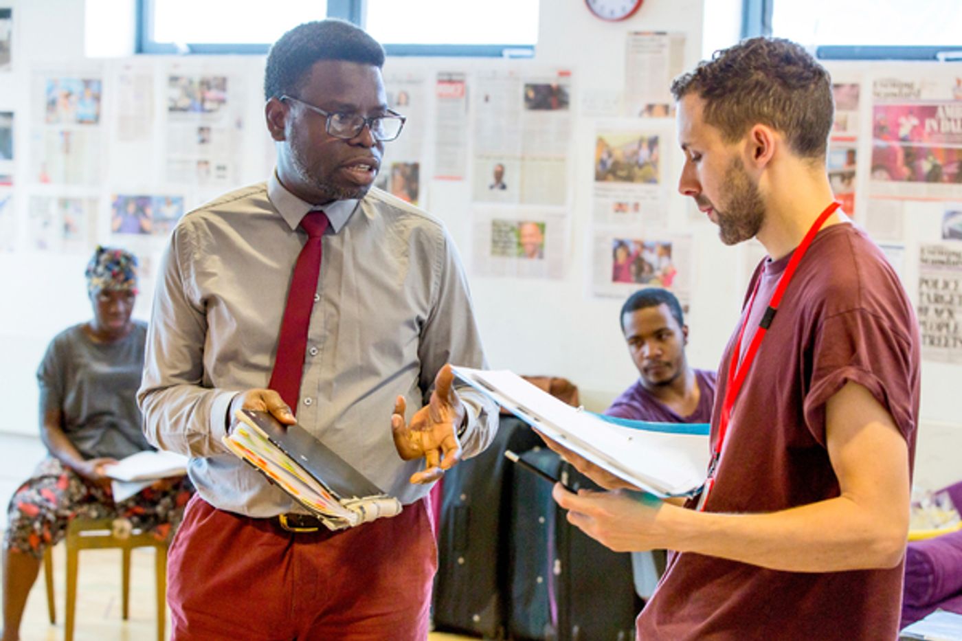 Photo Flash: THE HOTEL CERISE Rehearses  Image