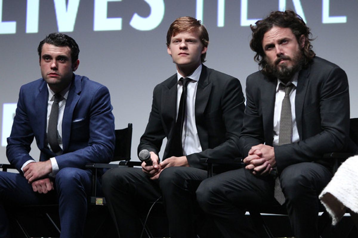 Christian J. Mallen, Lucas Hedges and Casey Affleck
 at 