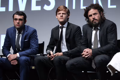 Christian J. Mallen, Lucas Hedges and Casey Affleck
 Photo