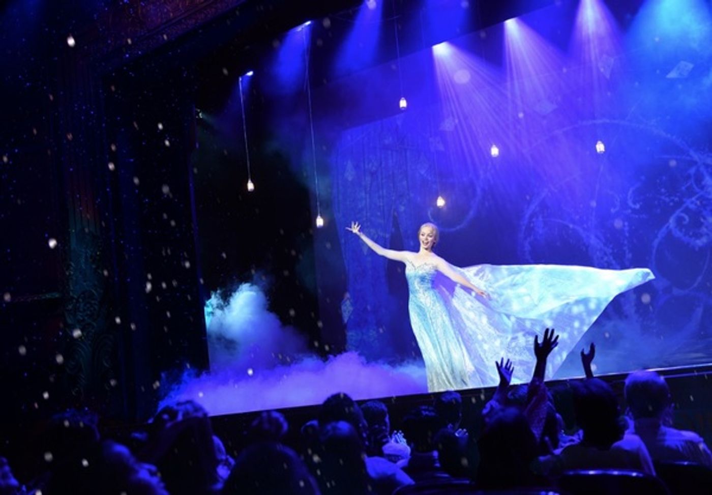 Photo Flash: First Look - Elsa Soars in Disney Cruise Line's FROZEN MUSICAL SPECTACULAR Image