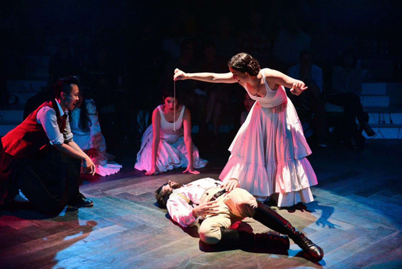 Photo Flash: New Shots of The Hypocrites' Chicago Premiere of YOU ON THE MOORS NOW Image